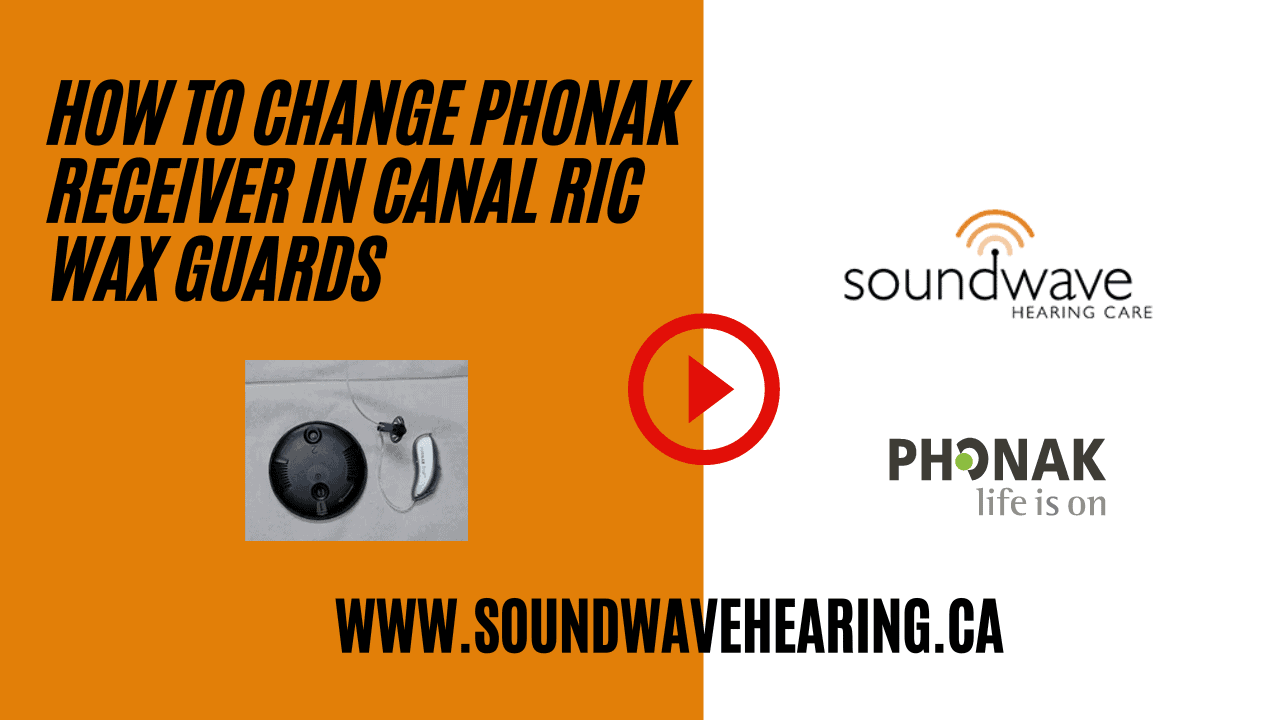 How to Change Phonak Receiver in Canal RIC Wax Guards